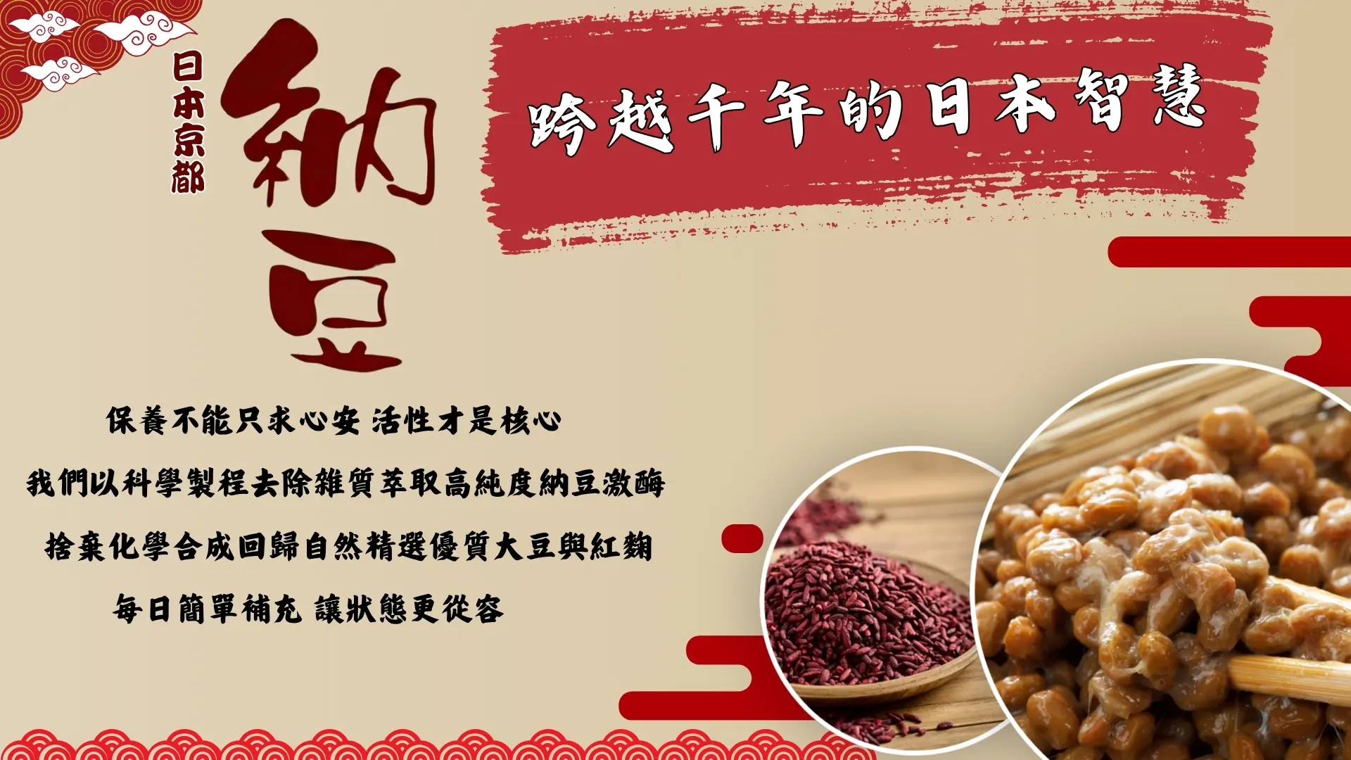 「日本京都納豆-納豆激酶萃取膠囊」廣告|文案2