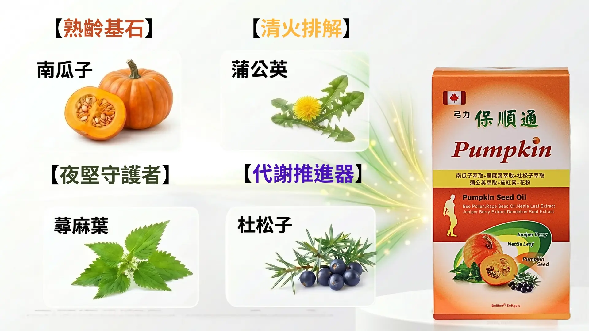 「保順通-南瓜籽油膠囊」廣告|文案2